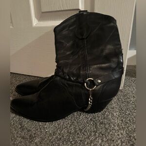 Santa Fe leather boots